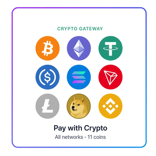 Pay with Crypto